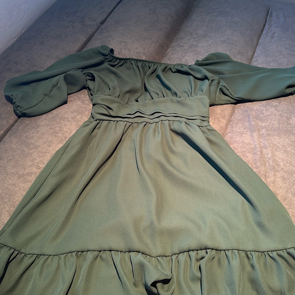 Green dress